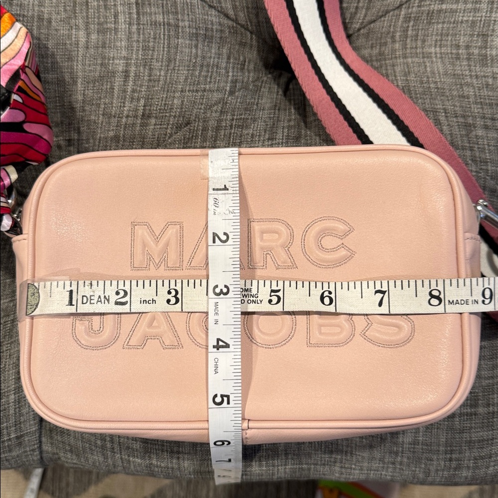 Marc Jacobs Bag Flash Pink Leather Camera Crossbody - Picture 17 of 17
